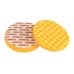 Mirka Polishing Foam Pad 150x25mm Yellow Waffle, 2/Pack